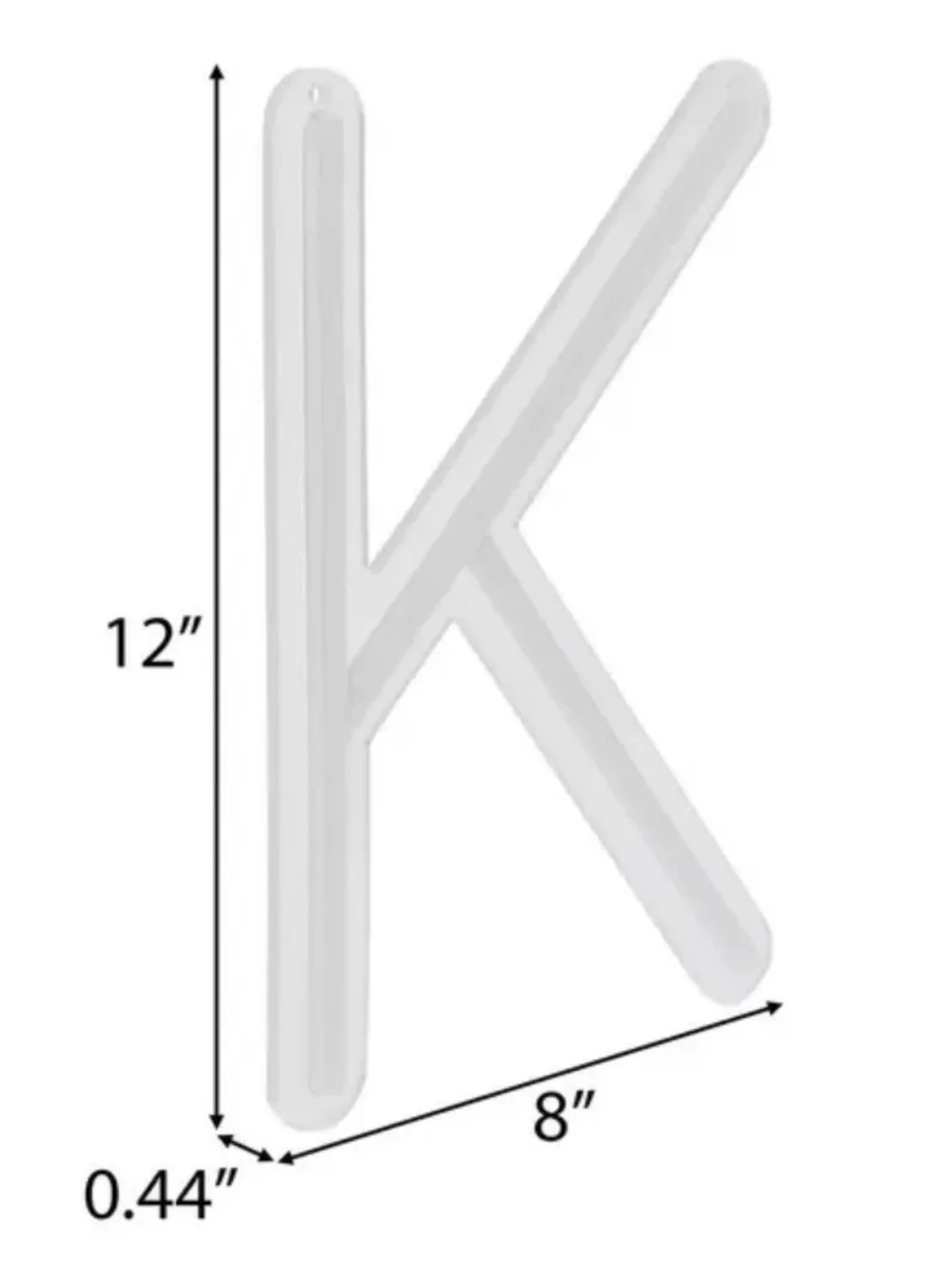 Multi-Color Letter LED Neon Letter ‘K’